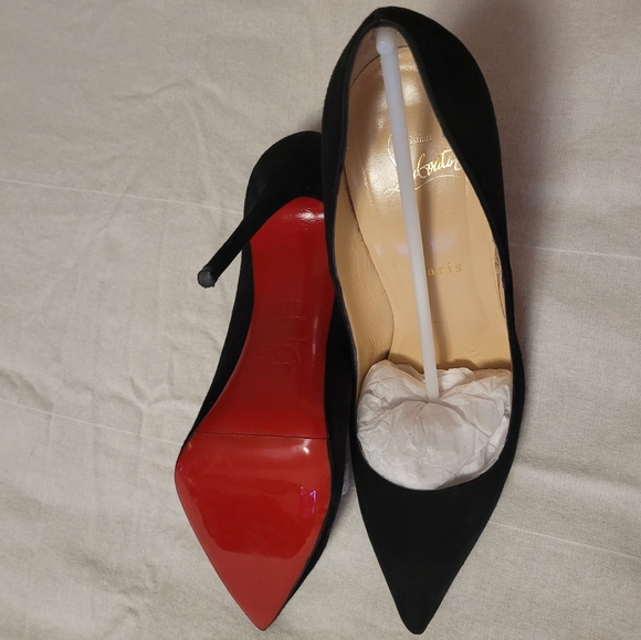 Christian Louboutin So Kate 40.5 Suede Black - Picture 2 of 6